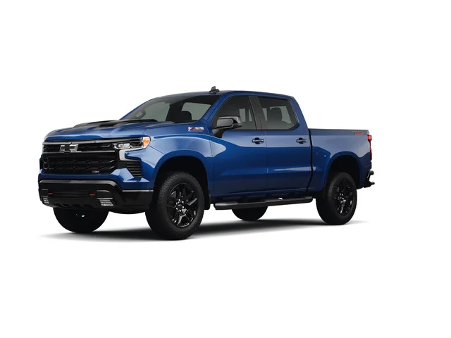 2026 Chevrolet Silverado 1500 LT Trail Boss 4X4 Crew Cab Short Box Blue