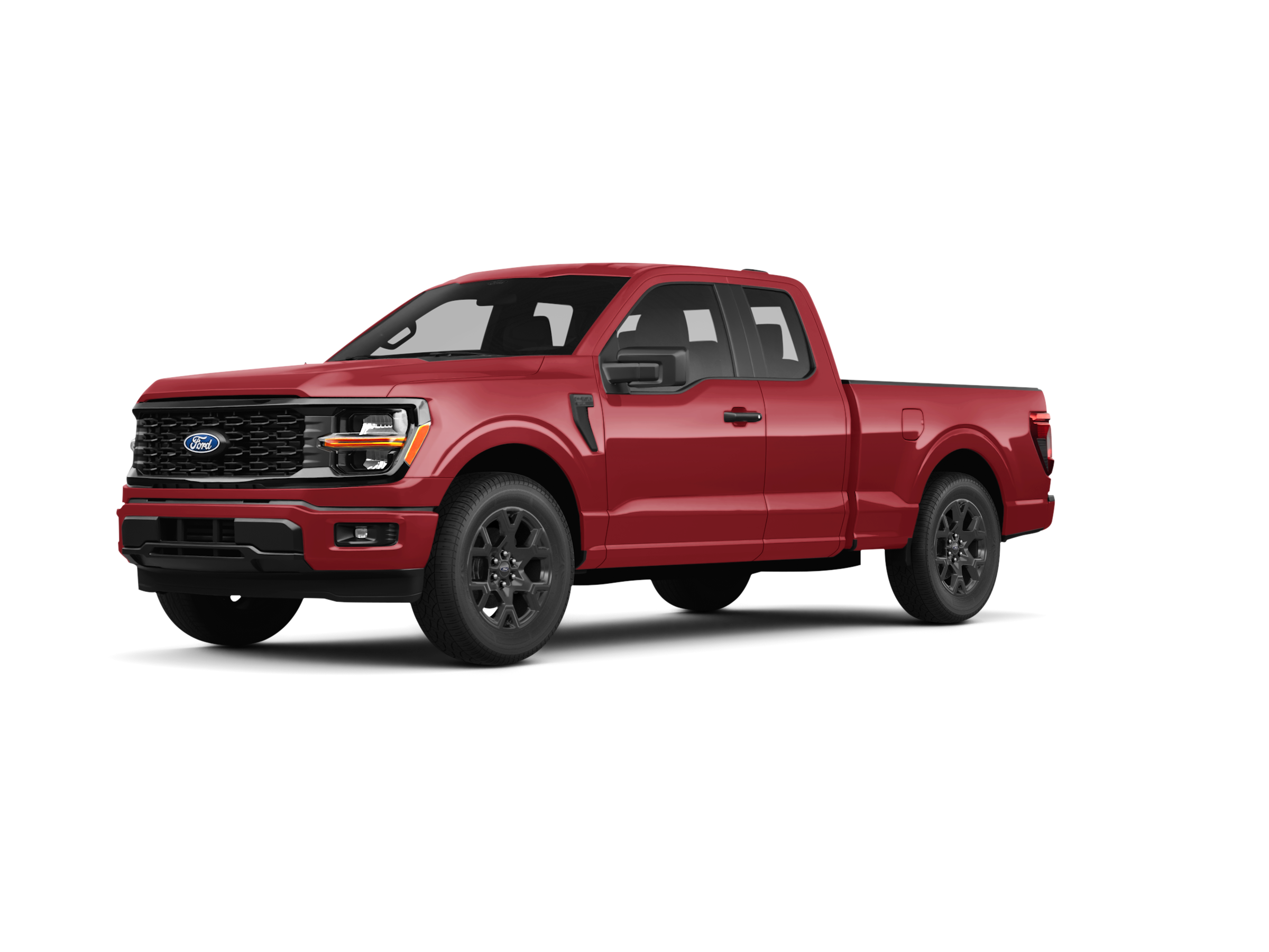 Front 3/4 view of the 2026 Ford F-150
