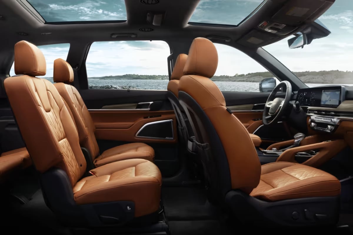 2026 Kia Sportage interior detail.