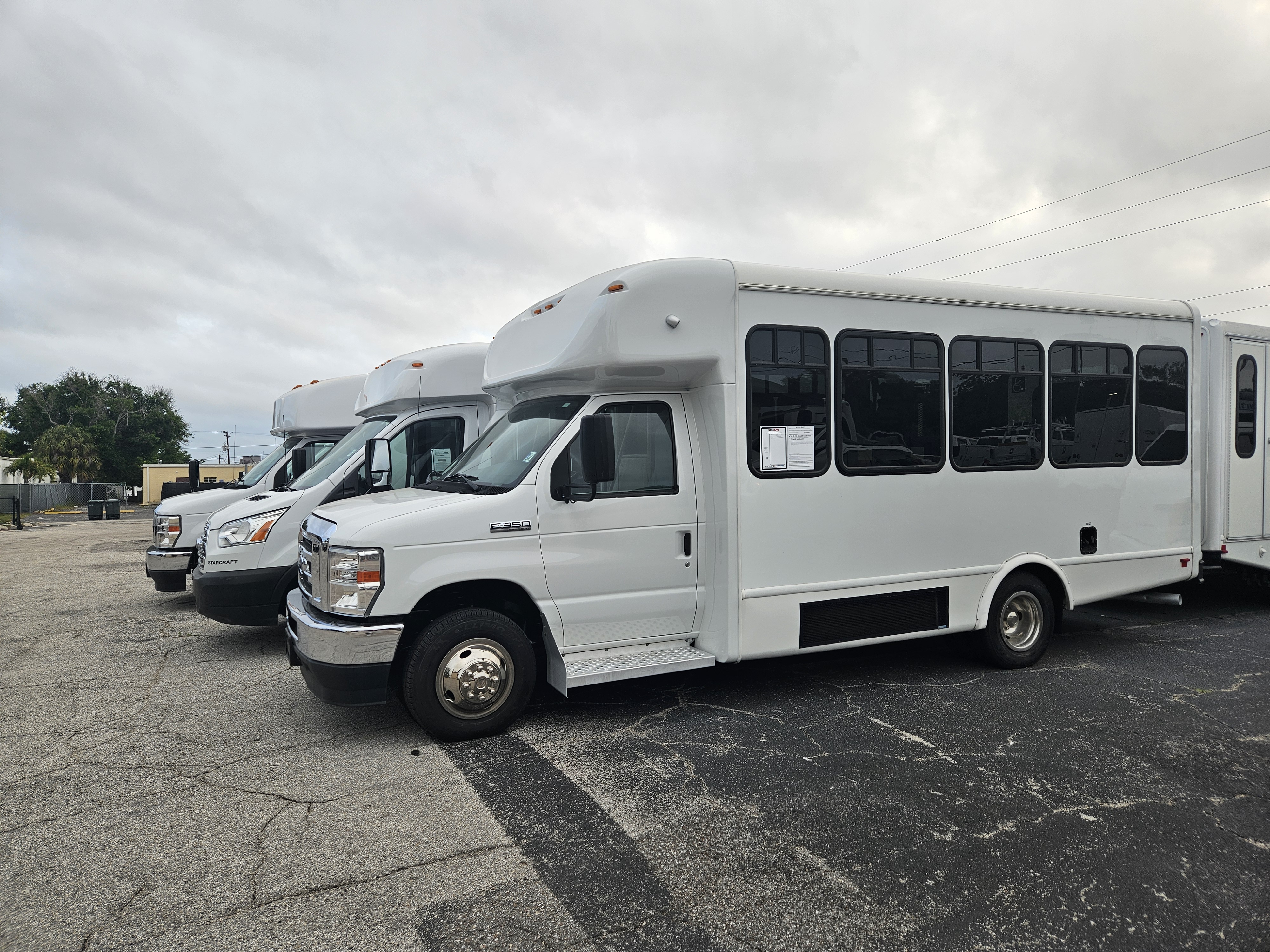 A professional shuttle bus designed for passenger transport services.