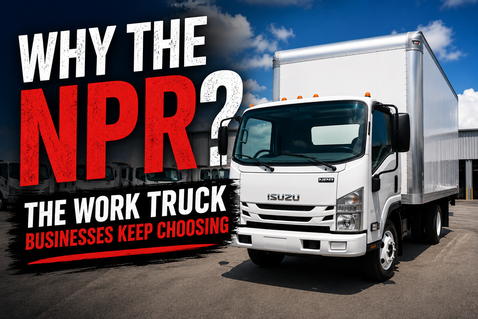 Why Do So Many Businesses Choose Isuzu NPR Trucks?