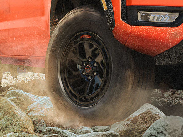 The 3.8-liter V6 engine under the hood of the 2026 Nissan Frontier