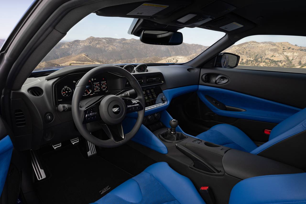 2026 Nissan Z driver-focused interior
