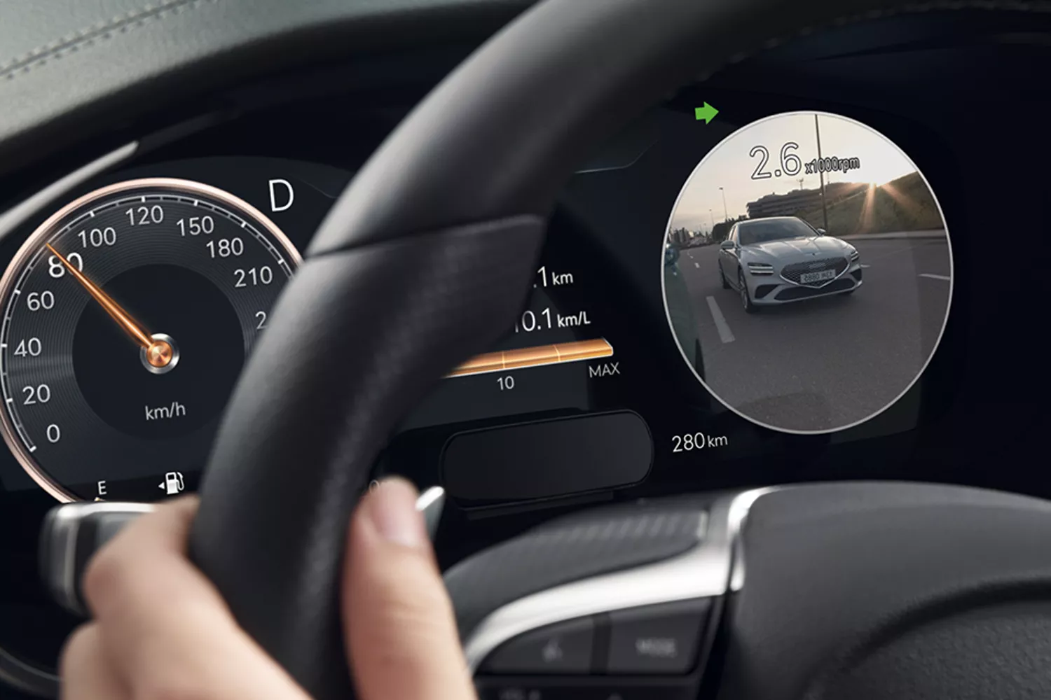 Genesis G70 Digital Cockpit