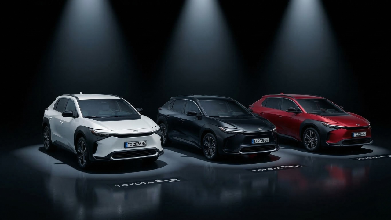 2026 Toyota bZ electric SUV at North Hollywood Toyota