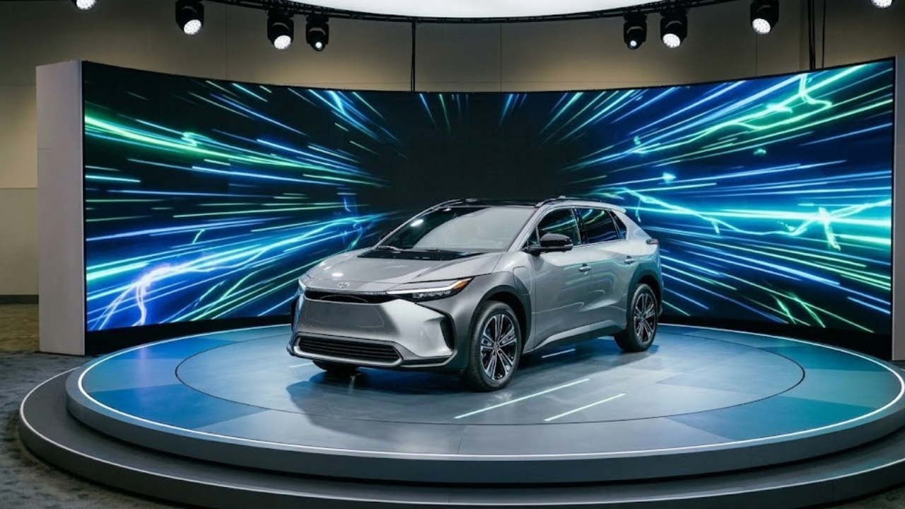 2026 Toyota bZ electric SUV at North Hollywood Toyota