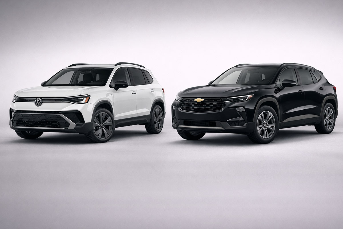 2026 VW Taos vs. Chevy Trax