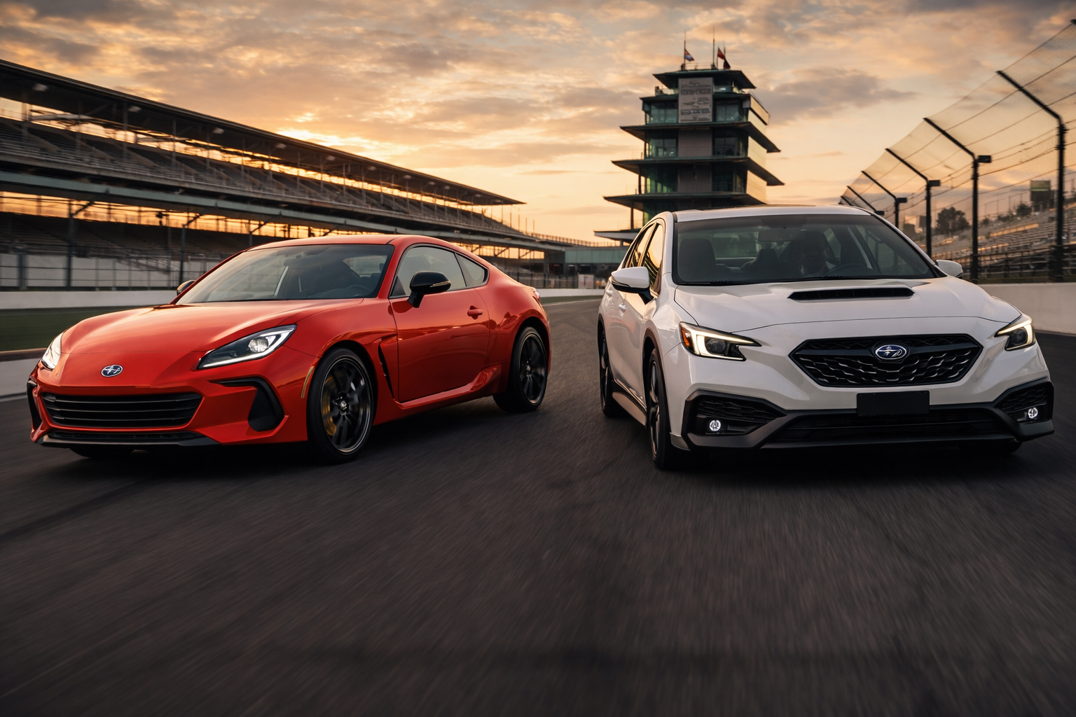 Subaru WRX vs. Subaru BRZ