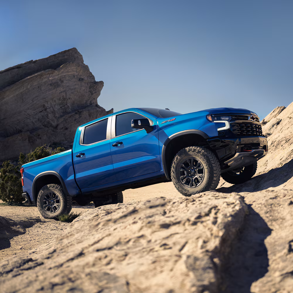 2026 Chevrolet Silverado 1500 off-road driving