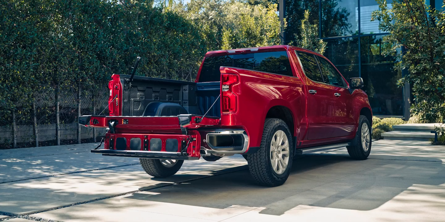 Chevrolet Silverado truck bed utility