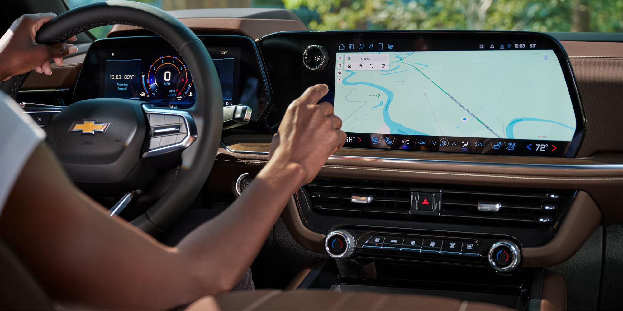 2026 Chevrolet Tahoe infotainment screen
