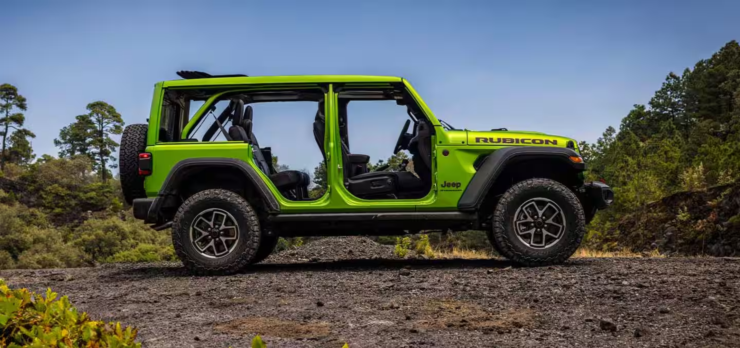 2026 Jeep Wrangler open-air design