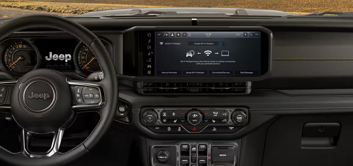 2026 Jeep Wrangler Uconnect technology