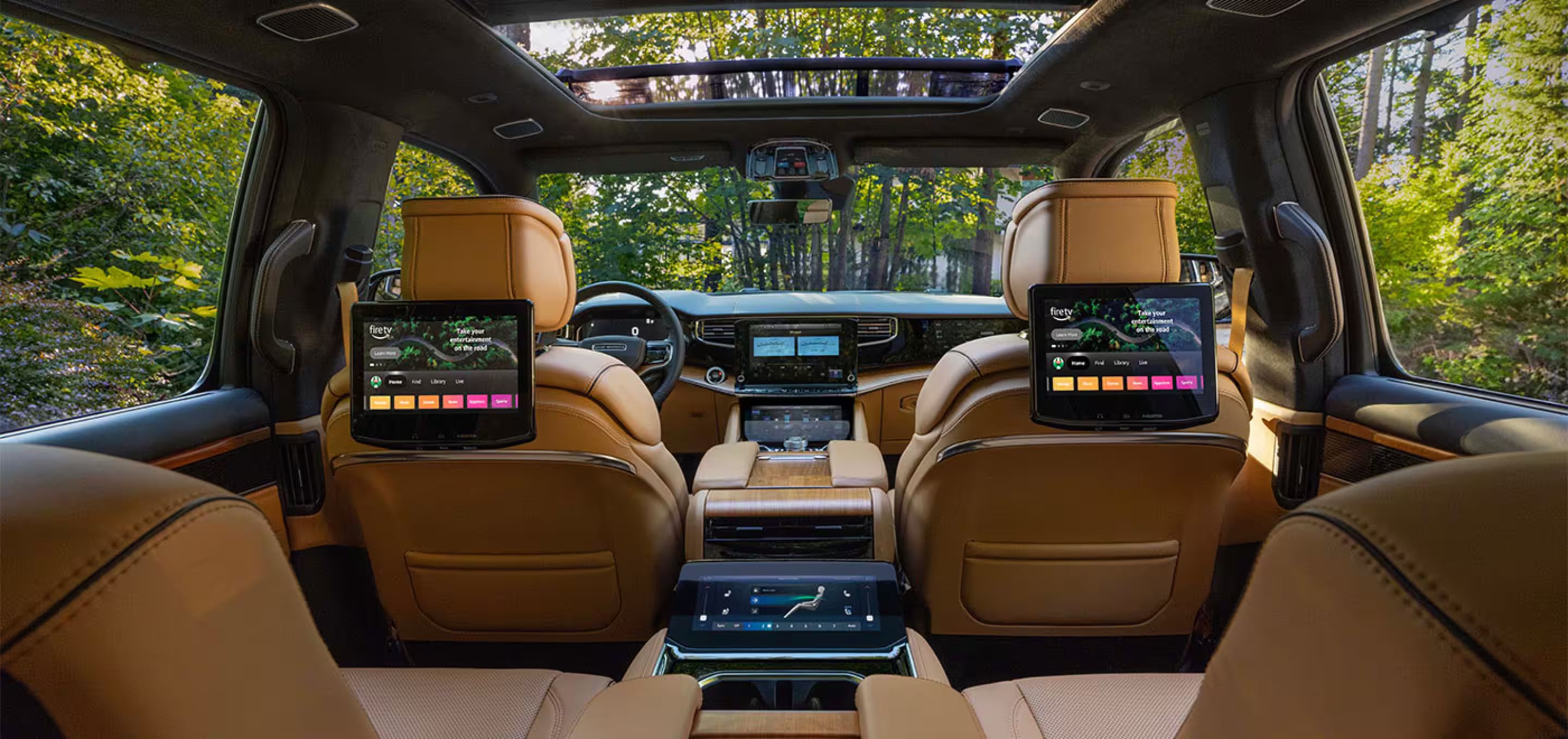 2026 Jeep Grand Wagoneer interior seating