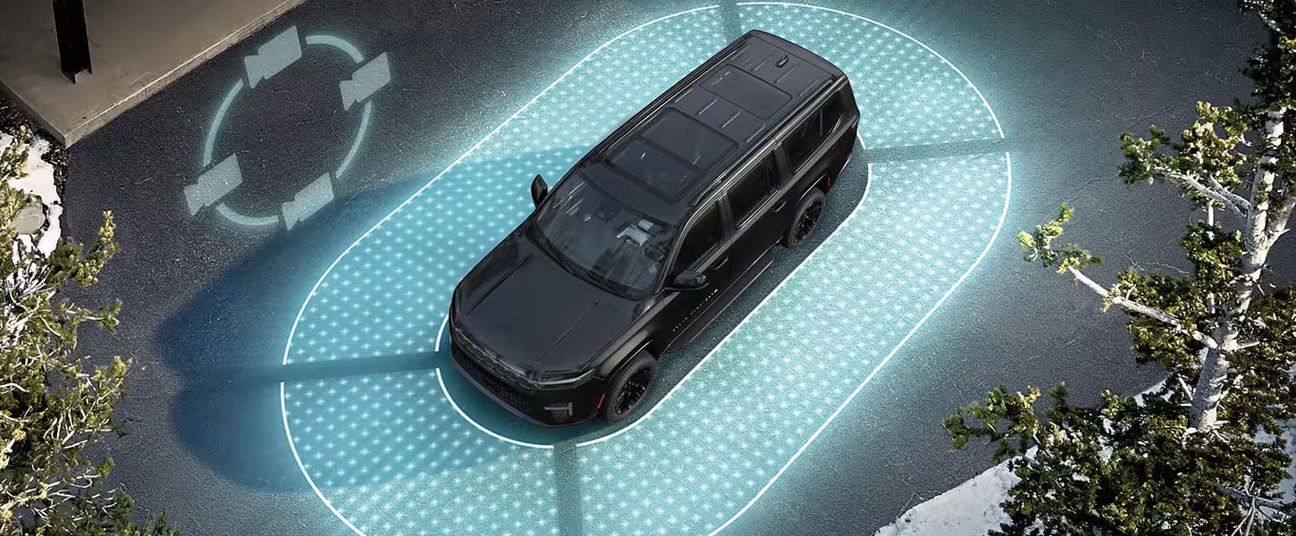 2026 Jeep Grand Wagoneer safety and camera technology