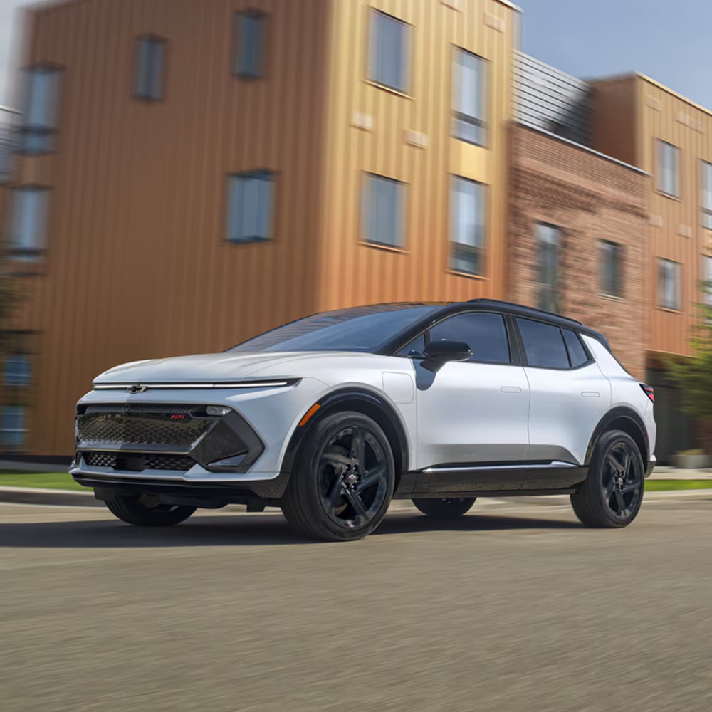 Chevrolet Equinox package and design image.