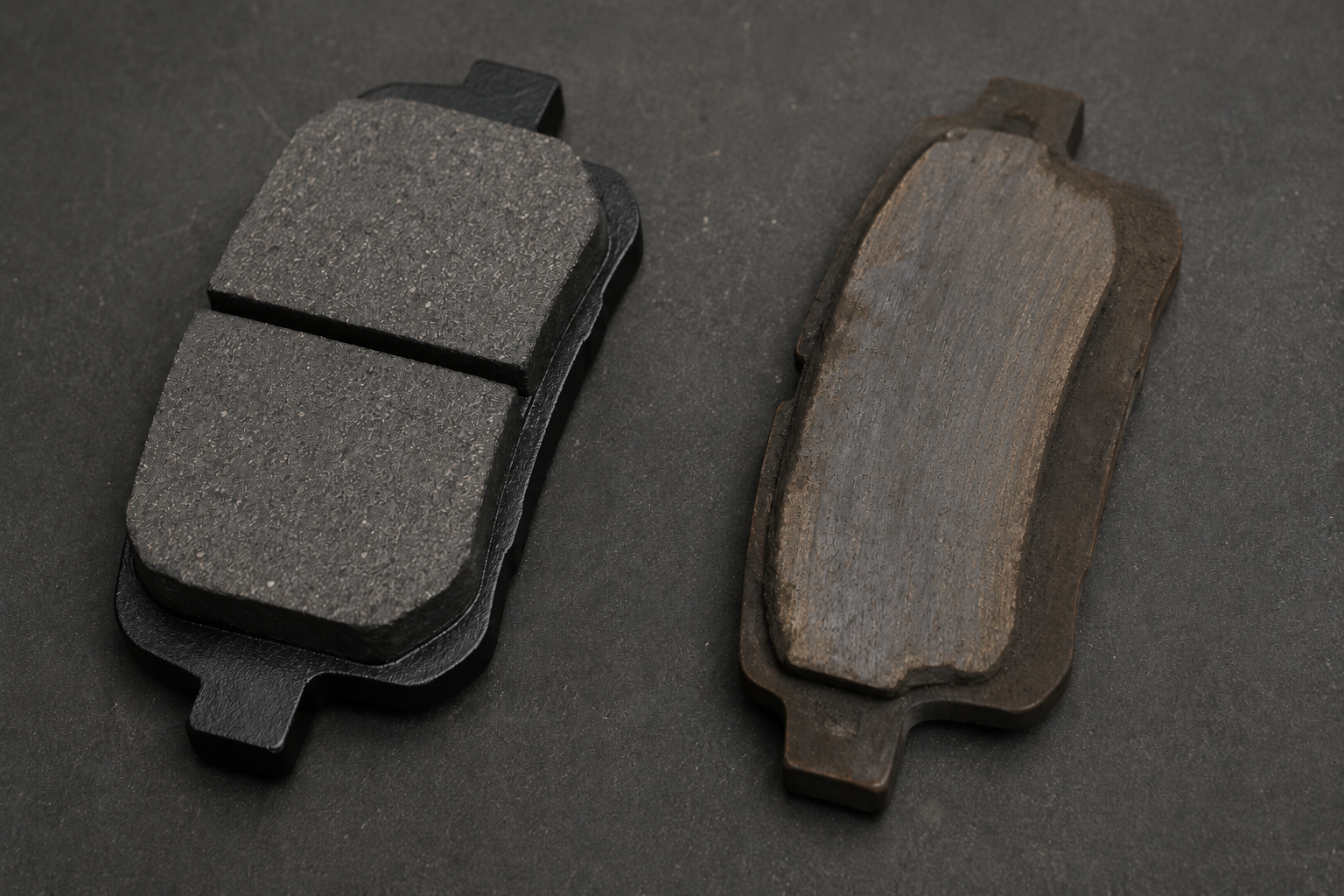 Brake components layout