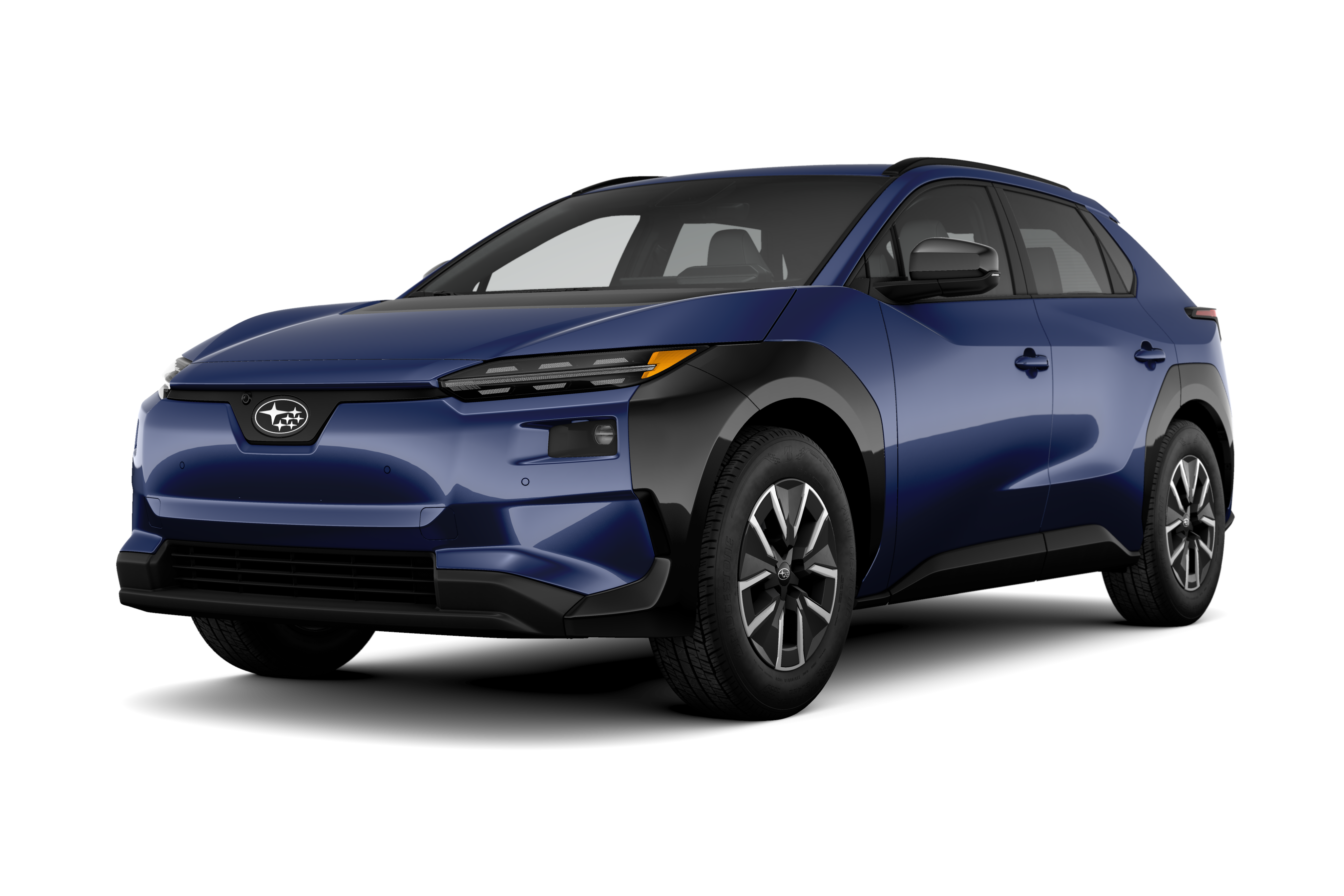 2026 Subaru Solterra Premium in Harbor Mist Gray Pearl