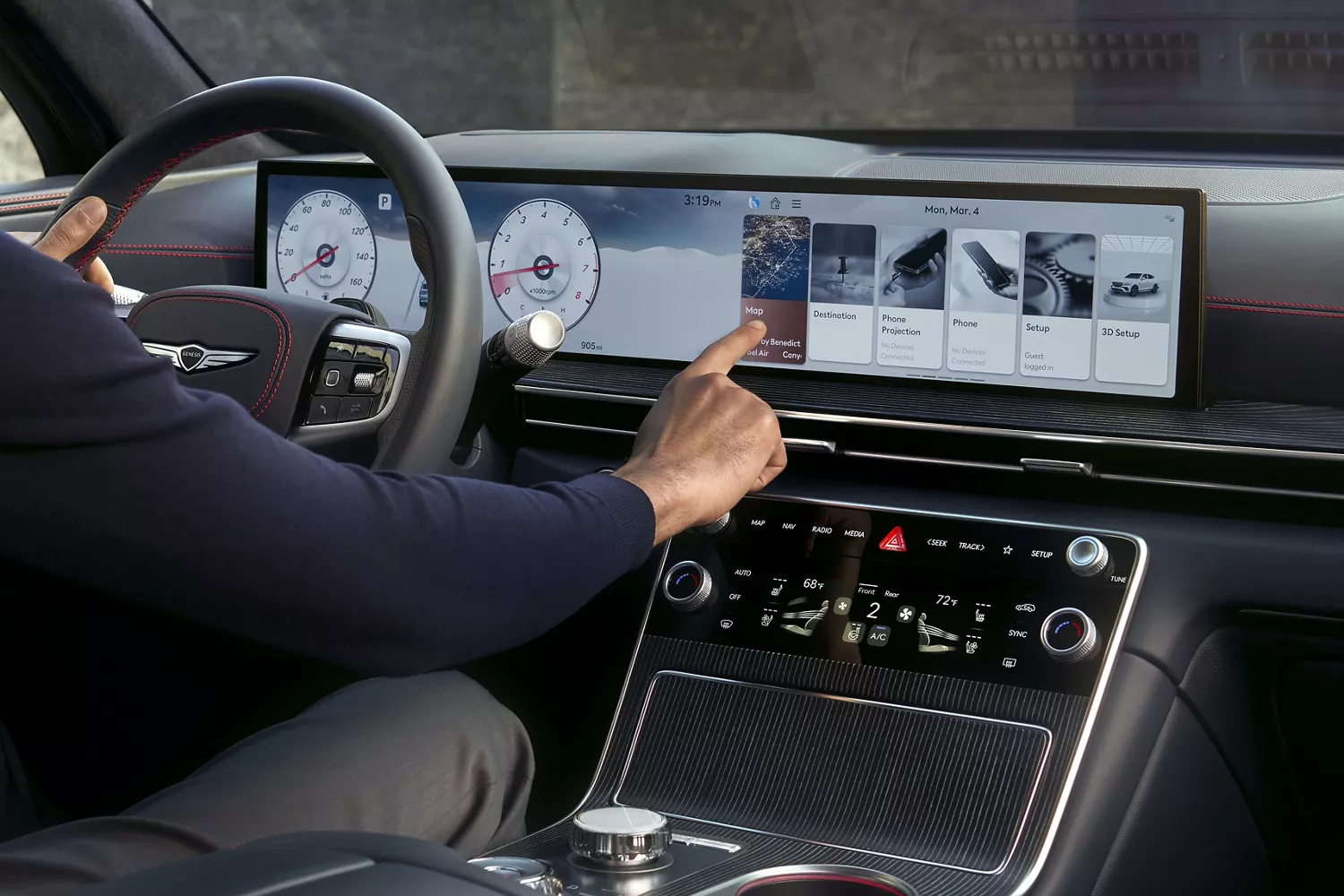 Genesis GV80 Coupe interior