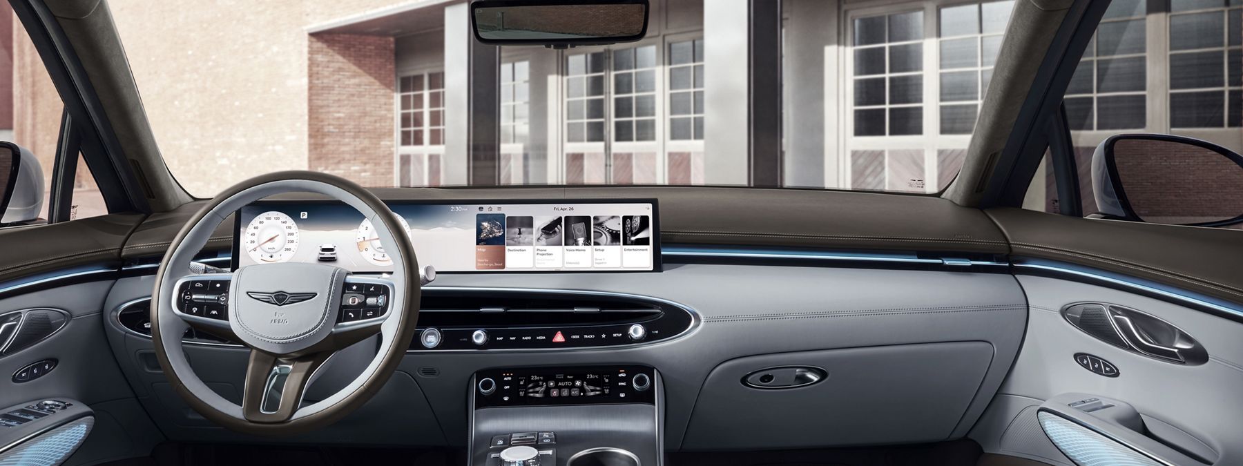 2026 Genesis GV70 cabin display