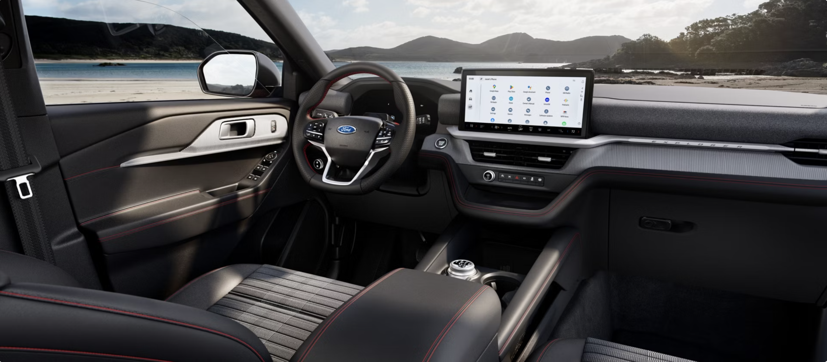 2026 Ford Explorer digital display