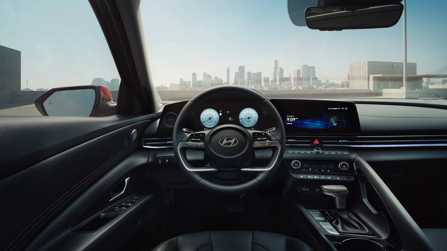 Hyundai Elantra dashboard
